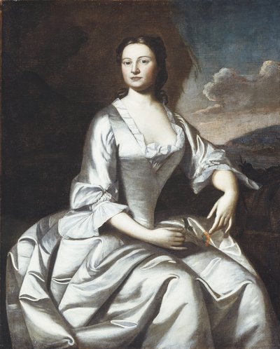 Hermione Pelham Banister (Mme John Banister) 1748 - Robert Feke